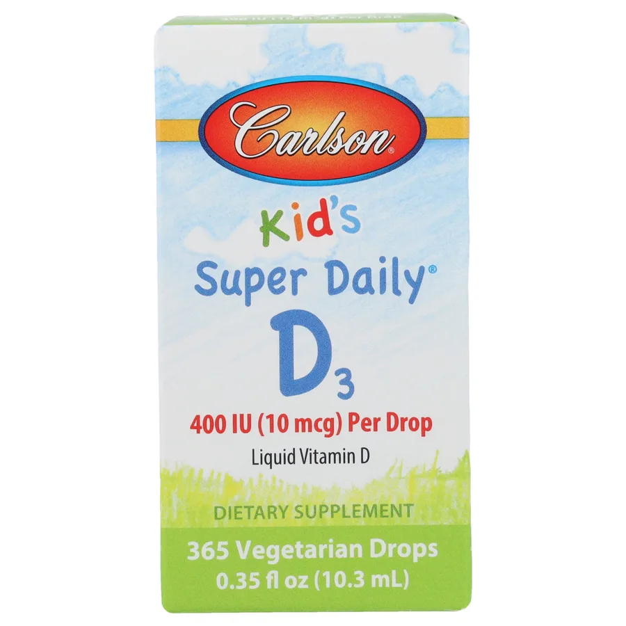 CARLSON Super Daily D3 for Kids 600IU