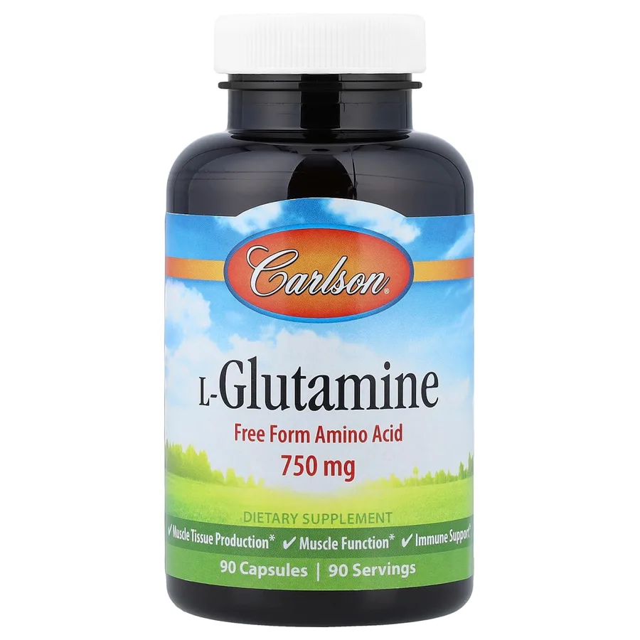 CARLSON L-Glutamine 90 Capsules