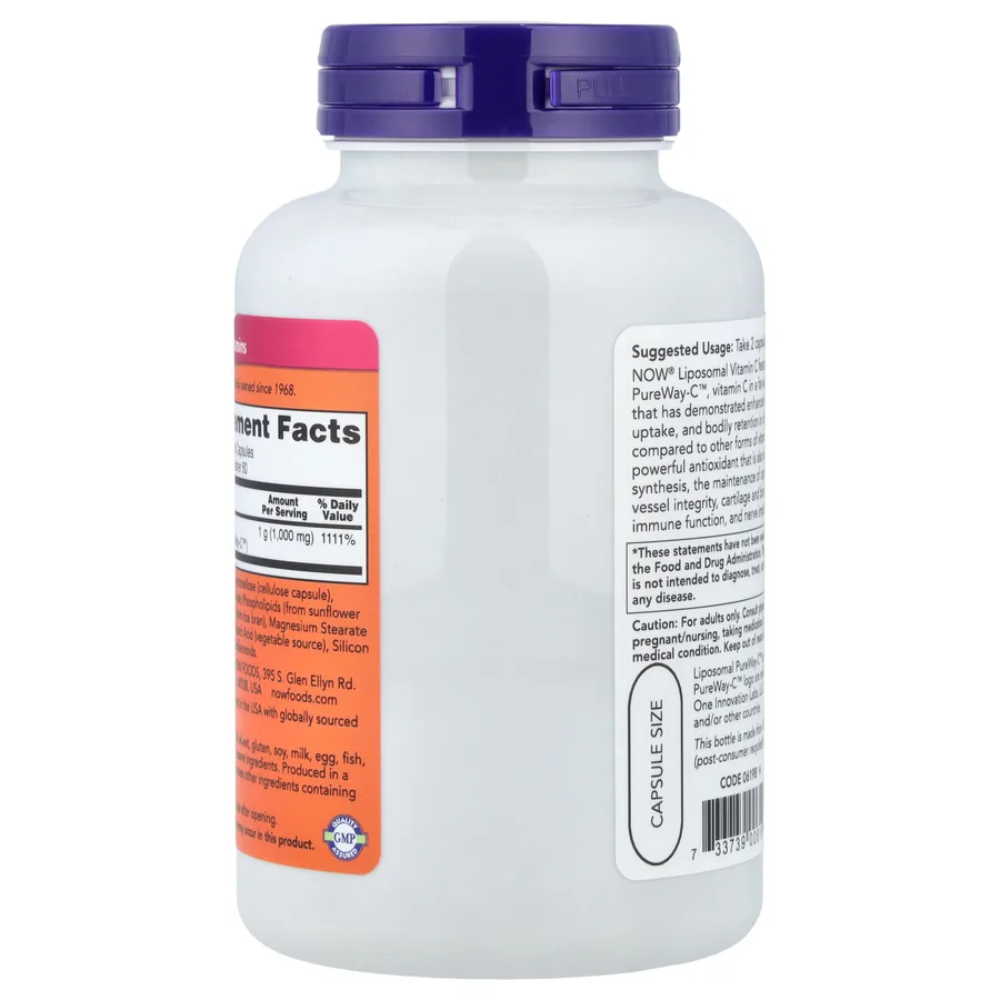 NOW FOODS | LIPOSOMAL VITAMIN C 120 VCAPS
