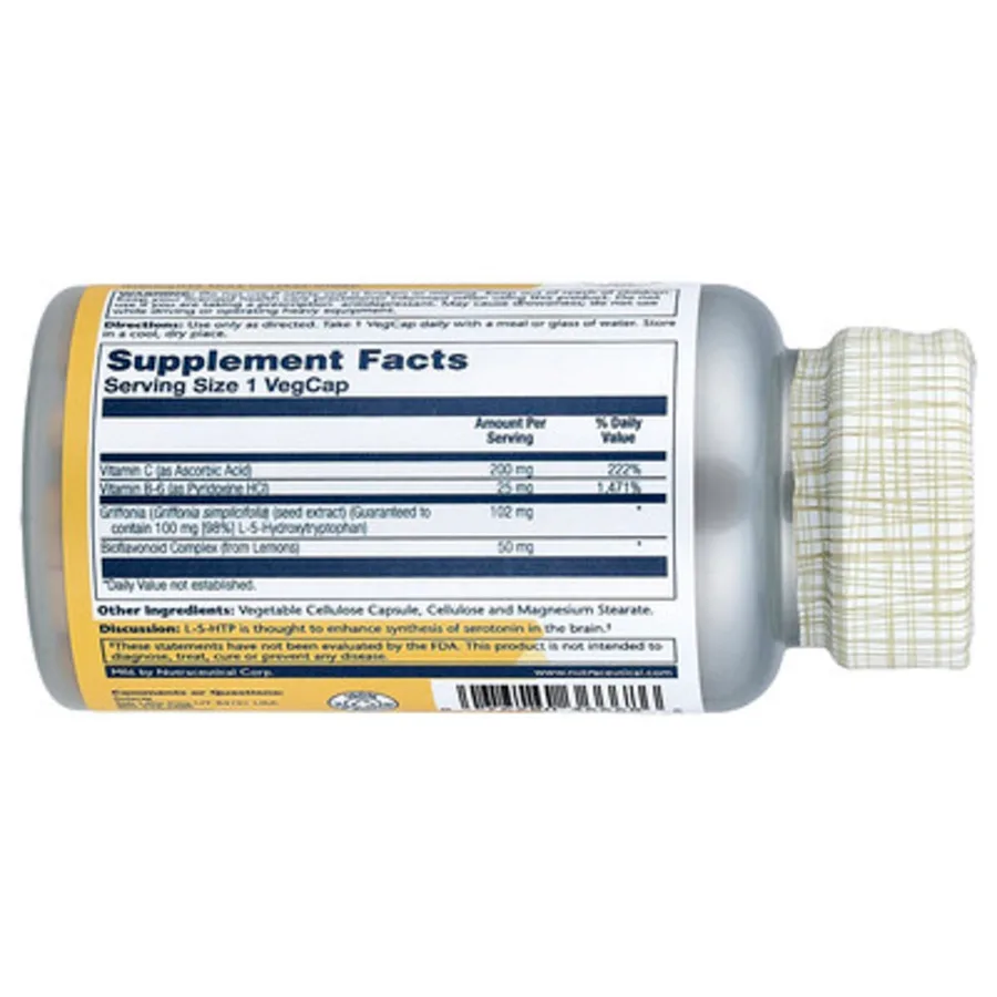 SOLARAY | 5-HTP 100 MG | 60 VEGCAPS