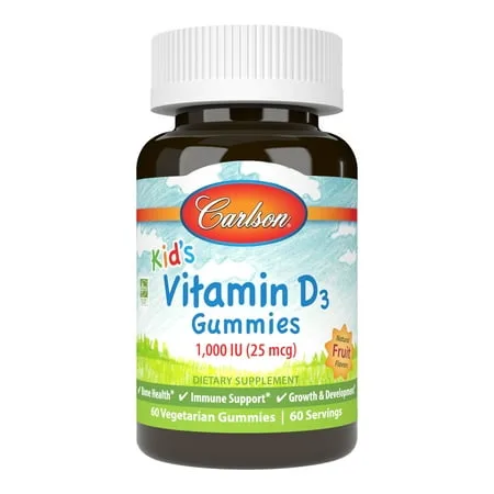 CARLSON KID'S VITAMIN D GUMMIES 60