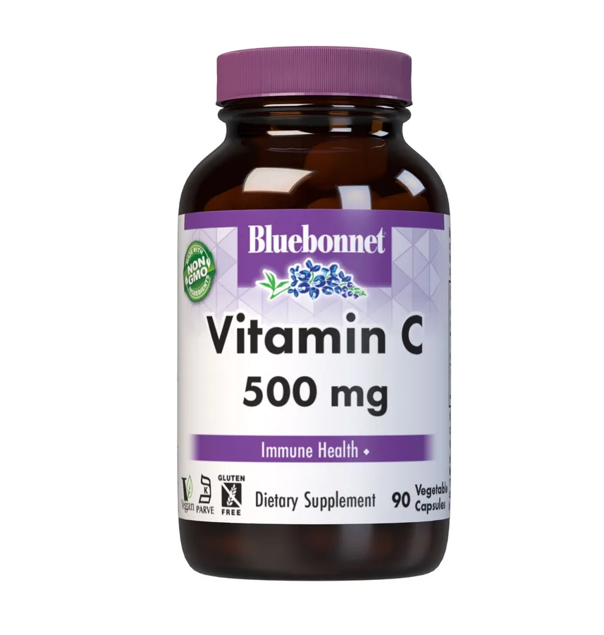BLUEBONNET VITAMIN C 500 mg 90 VEG CAPS