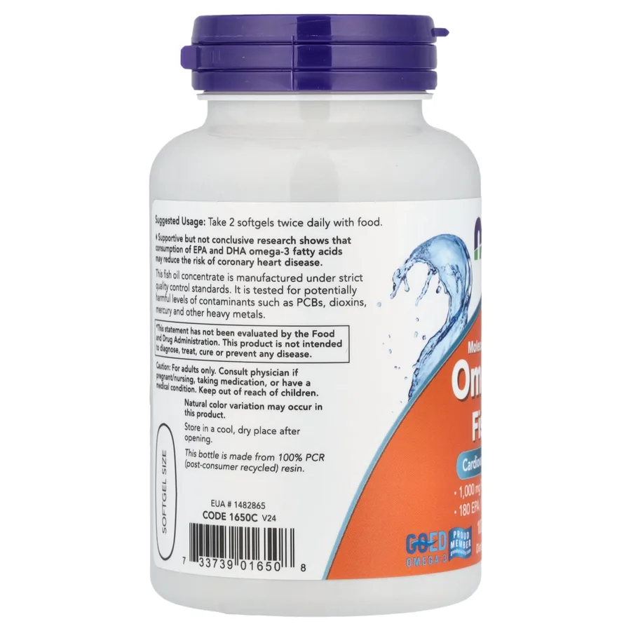 NOW FOODS OMEGA-3 1000MG 100SG