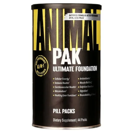 ANIMAL PAK ULTIMATE FOUNDATION 44 PACKS