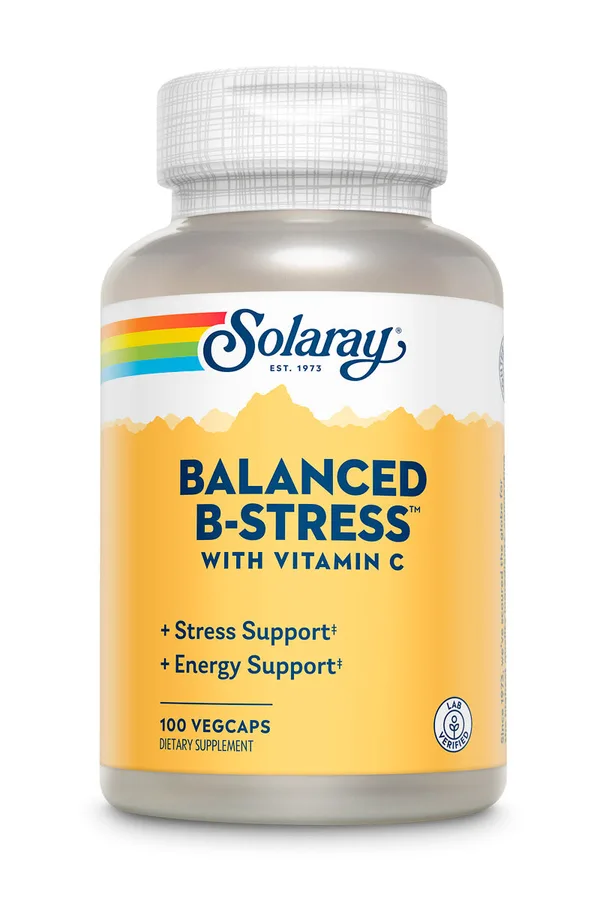 SOLARAY B-STRESS. NUTRITIONAL BALANCED