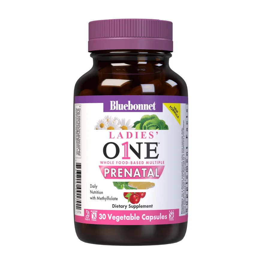 BLUEBONNET LADIES ONE PRENATAL 30 VEG CAPS