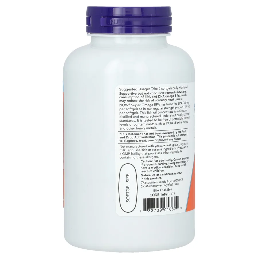 NOW FOODS SUPER OMEGA EPA 1200 MG 360/240 120 SGELS